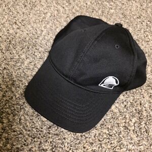 Taco Bell Employee Uniform Baseball Cap Black Snapback Hat Logo TN2632BK OS